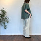 doux bleu　コットンリネン スキッパーシャツ　2623-081
