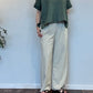 doux bleu　コットンリネン スキッパーシャツ　2623-081