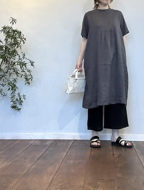 YARRA　ナチュラルリネンタックワンピース   1624-283