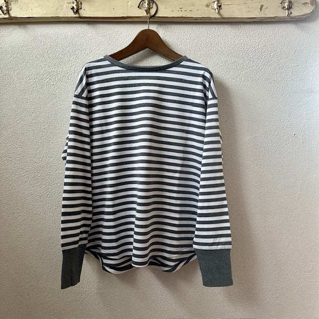 （ｇ）　GIZANDY TENZIKU BORDER LONG Tee　　g_596