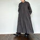 maison de soil   60s ORGANIC CAMBRIC PLAIN BANDED COLLAR DRESS WITH MINI PINTUCK（ワンピース）NMDS25523