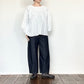D.M.G. 　ムラ糸デニム アーモンドパンツ　　14-250C
