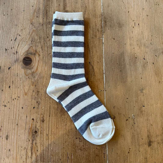 tus+　BORDER SOCKS ボーダー ソックス　　T006