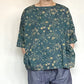 SOIL ソイル　　COTTON FLOWER PRINT GATHERED SMOCK（ブラウス）NSL24072