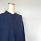 ARMEN　アーメン　40s POPLIN BANDED COLLAR LONG SHIRTS（シャツ）INAM2554PD