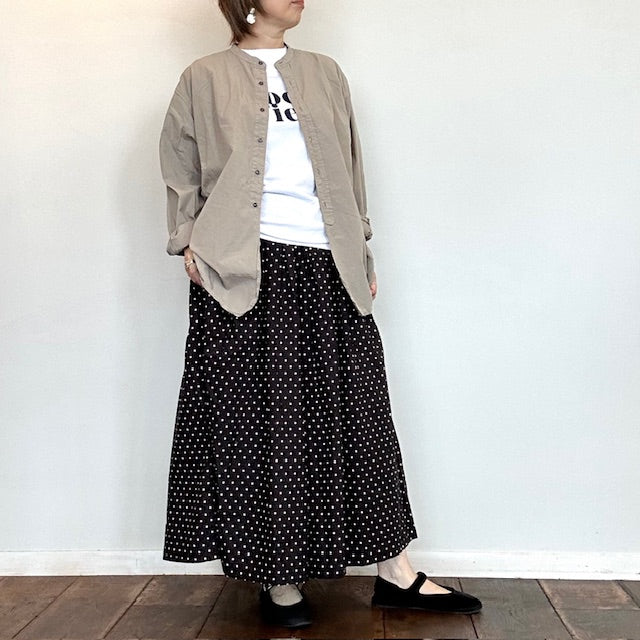 ARMEN　アーメン　40s POPLIN OVERDYED UTILITY SHIRT（シャツ）INAM2551PD