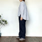doux bleu　バックギャザーシャツ　2543-028