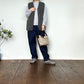 doux bleu　バックギャザーシャツ　2543-028