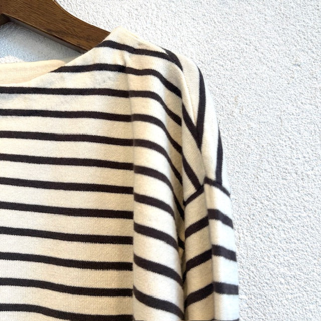 mao made　マオメイド　ボーダーTEEニット　　541115