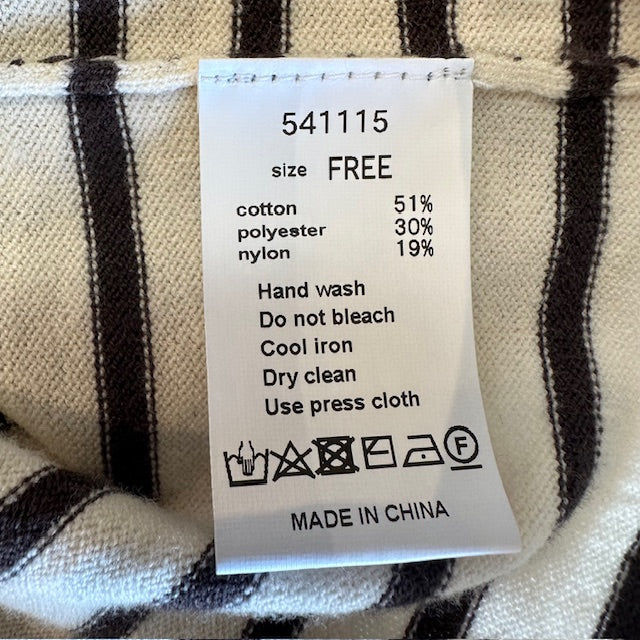 mao made　マオメイド　ボーダーTEEニット　　541115