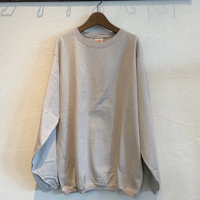 GOODWEAR CREW NECK L/SL WITH CUFF & HEM RIB sizeL（Tシャツ