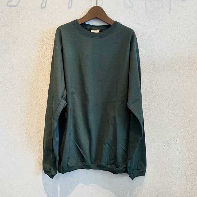 【再入荷しました】GOODWEAR　 CREW NECK L/SL WITH CUFF & HEM RIB　sizeL（Tシャツ）　　NGW9951