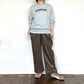doux bleu　コーデュロイ タックパンツ　2555-048