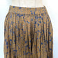 SOILソイル　 60s CAMBRIC FLOWER PRINT GATHERED SKIRT　NSL25595
