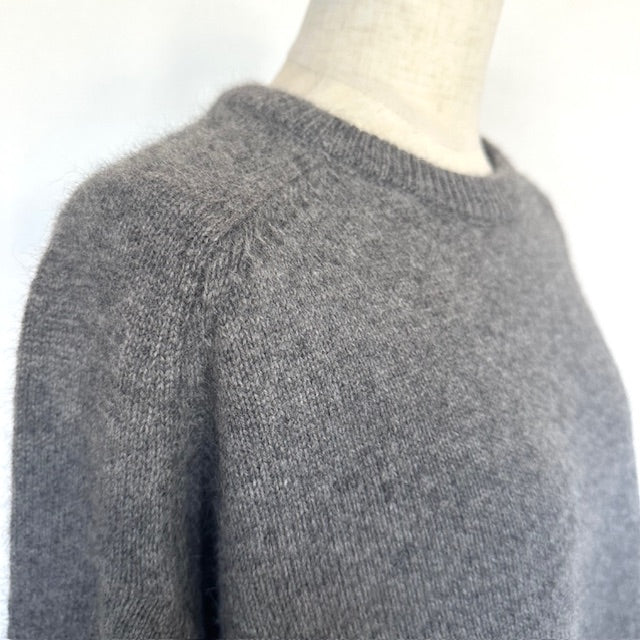 YARRAヤラ　ラクーンブレンドニットプルオーバー　1552-278