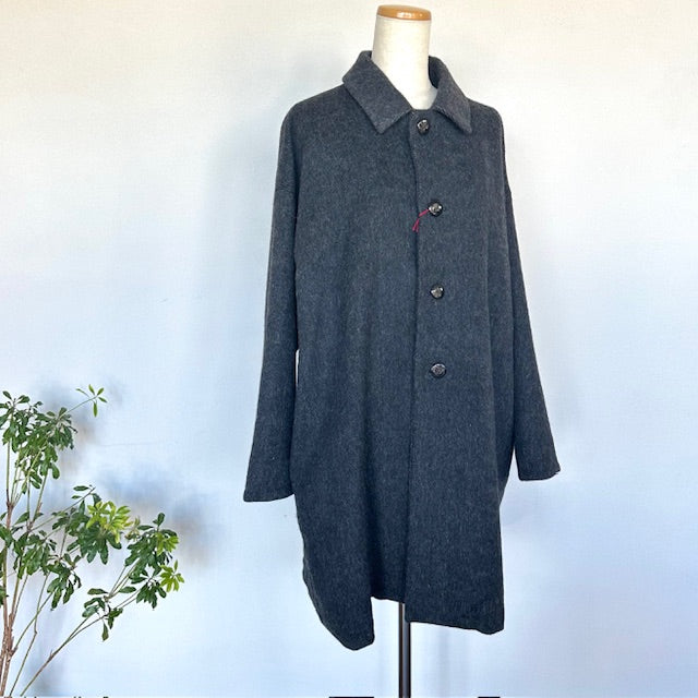 YARRAヤラ　エコウールミドル丈コート　1557-283