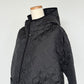 ARMEN  PLAIN POLYESTERxPLAIN POLYESTER HEAT QUILT OVERSIZED HOODED JACKET WITH RIBBED CUFF（ジャケット）NAM2561PP