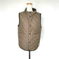 ARMEN アーメン　POLY×POLY HEAT QUILT STAND COLLAR VEST　　NAM9984PP