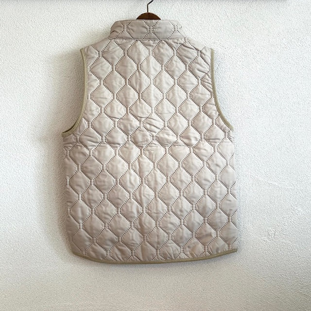 ARMEN アーメン　POLY×POLY HEAT QUILT STAND COLLAR VEST　　NAM9984PP