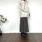 ARMEN  PLAIN POLYESTERxPLAIN POLYESTER HEAT QUILT OVERSIZED HOODED JACKET WITH RIBBED CUFF（ジャケット）NAM2561PP