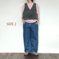 ESTROISLOSE　エストゥロワルーズ　ピュアデニムバギーパンツ　EB24410-B
