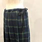 ina　ウエスト紐付きウールタックスカート（チェック柄）　244125