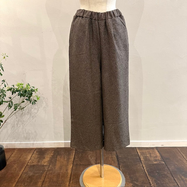 YARRA　三つ杢ツイルストレートパンツ　1555-252