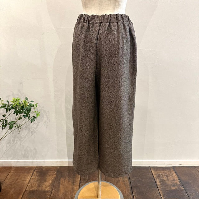 YARRA　三つ杢ツイルストレートパンツ　1555-252