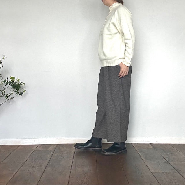 YARRA　三つ杢ツイルストレートパンツ　1555-252