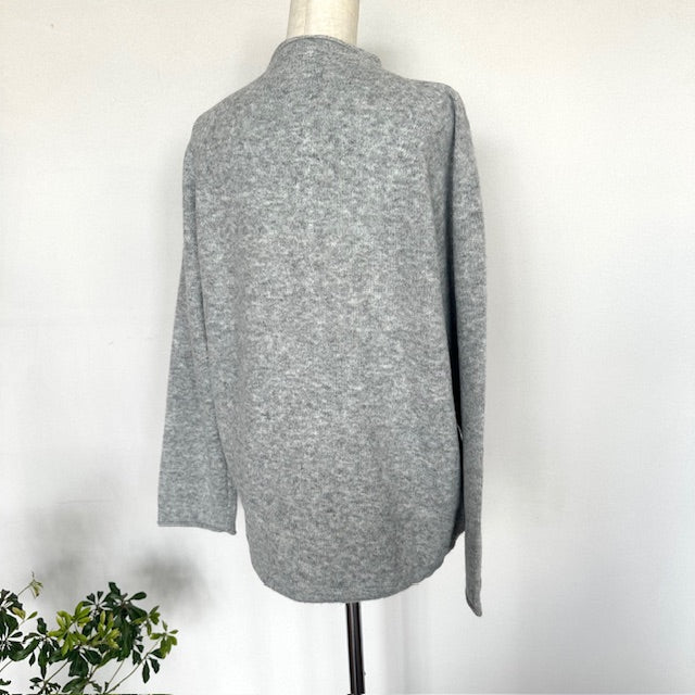 mao made　ヤクフィール　モックネックヘンリープルオーバー　　551121