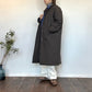 mao made　ロング丈ステンカラーコート　　551305