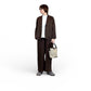 doux bleu　クラシックリネン Wタックパンツ　2615-005