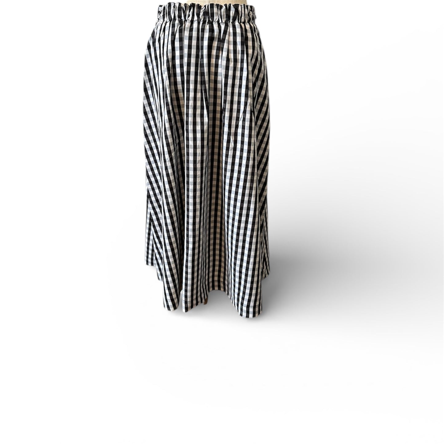 PONT DE CHALONS　先染めタックギャザーマキシスカート　　22610717