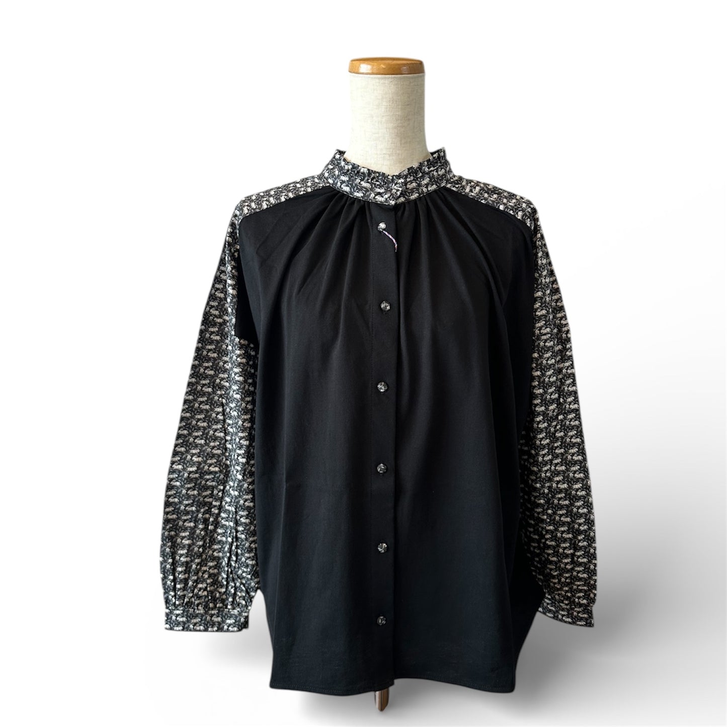 PONT DE CHALONS　２WAYフリルブラウス   sosottoコラボ　　22612711