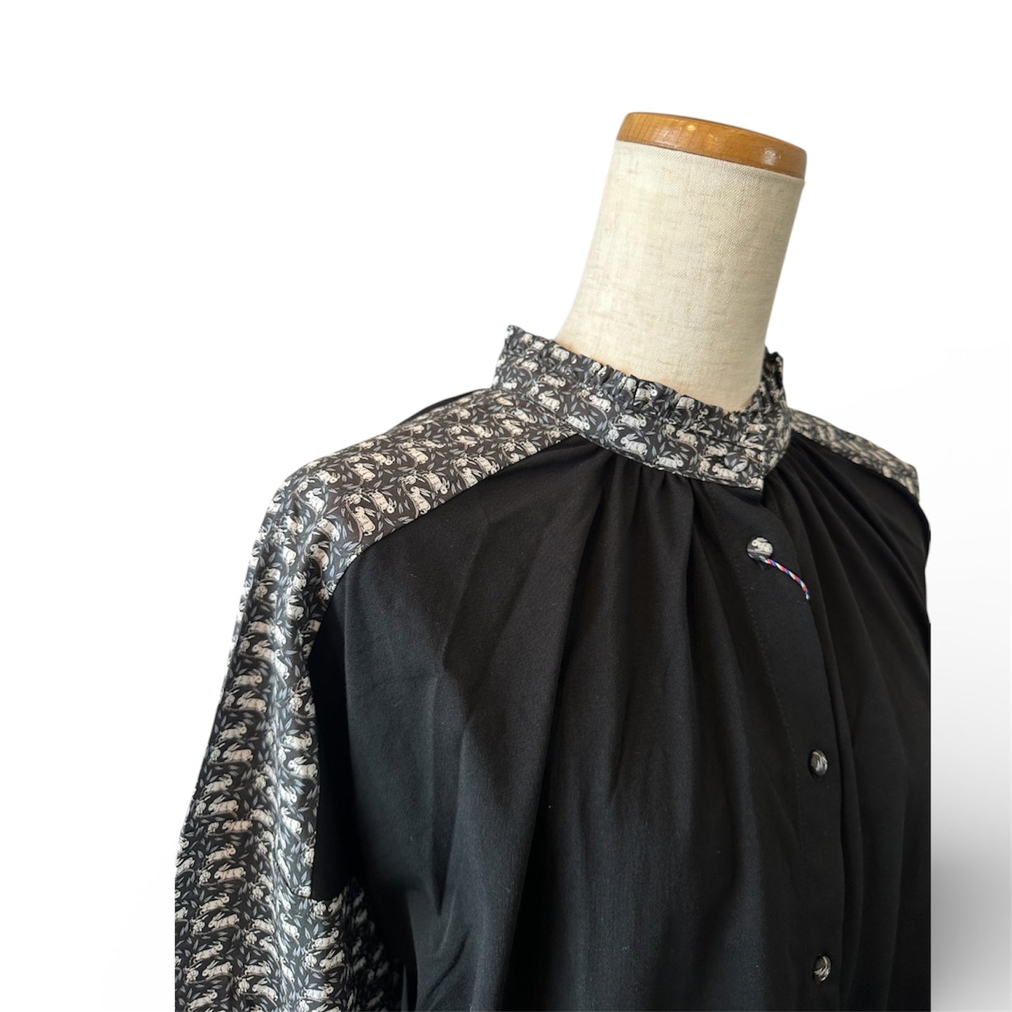 PONT DE CHALONS　２WAYフリルブラウス   sosottoコラボ　　22612711