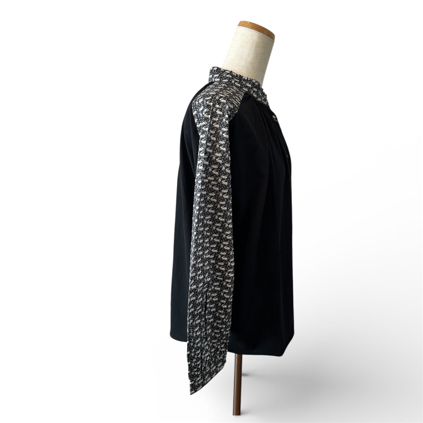 PONT DE CHALONS　２WAYフリルブラウス   sosottoコラボ　　22612711