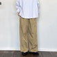 チノクロスPOKKAパンツ ベージュ 着用 正面