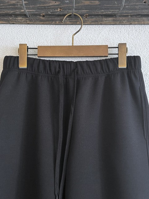 （g）グラム ダンボールニットデイパンツ ブラック ウエスト