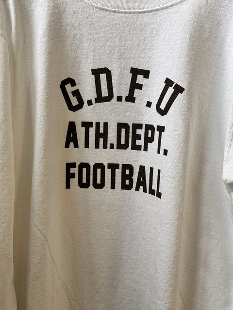 G.D.F.U ロングスリーブTシャツ ホワイト